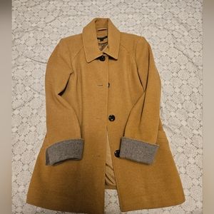 Preston & York Camel Pea Coat Small